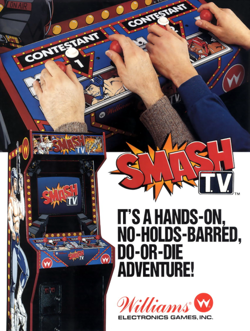 Smash T.V. (rev 8.00) MAME2003Plus Game Cover